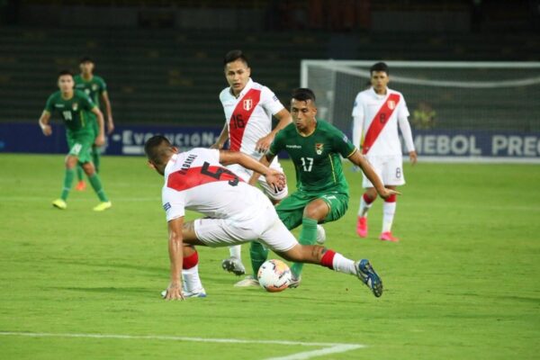 BOLIVIA VS PERU PREOLIMPICO