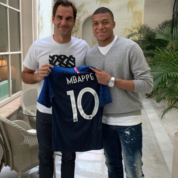 FEDERER Y MBAPPE