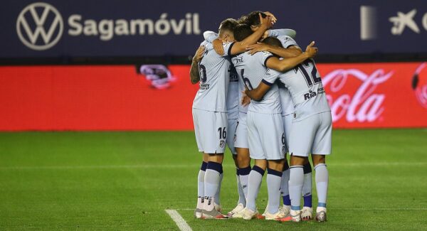 ATLETICO DE MADRID CELEBRA ABRAZO