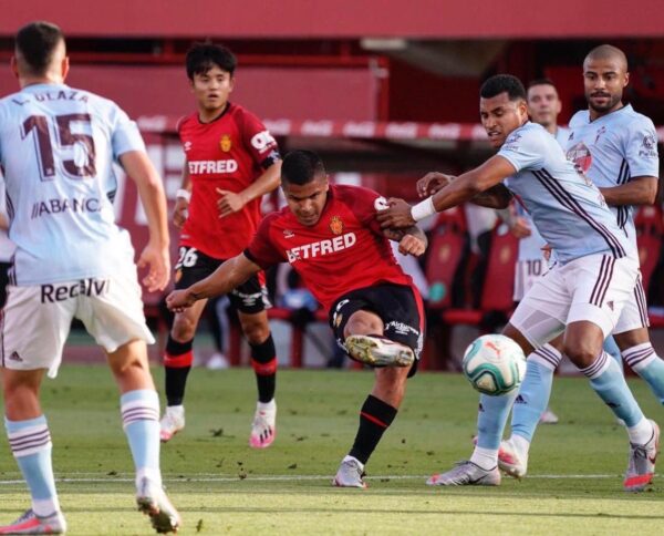 CUCHO HERNANDEZ Y JEISON MURILLO MALLORCA CELTA