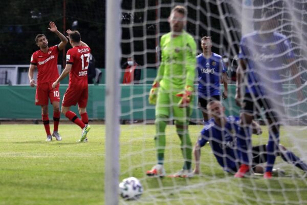 LEVERKUSEN VS SAARBRUCKEN COPA DE ALEMANIA