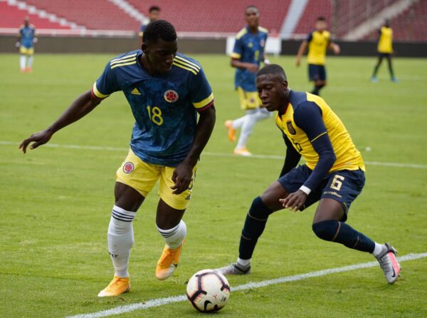 COLOMBIA SUB-20 GANA A ECUADOR