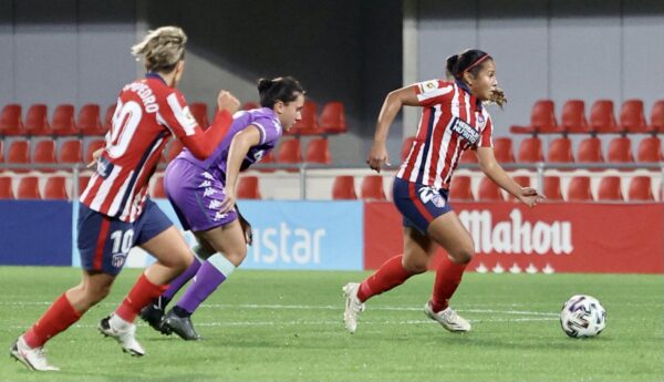 LEICY SANTOS CON ATLÉTICO DE MADRID