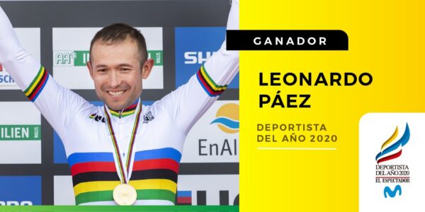 LEONARDO PAEZ DEPORTISTA DEL AÑO 2020