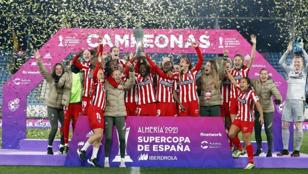 ATLETICO DE MADRID CAMPEON SUPERCOPA FEMENINA