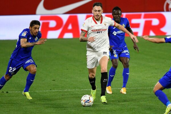 LUCAS OCAMPOS SALE LESIONADO FRENTE AL GETAFE