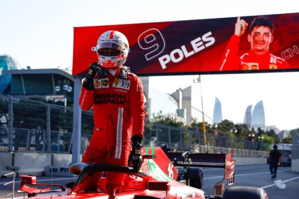 CHARLES LECLERC POLE AZERBAIYAN