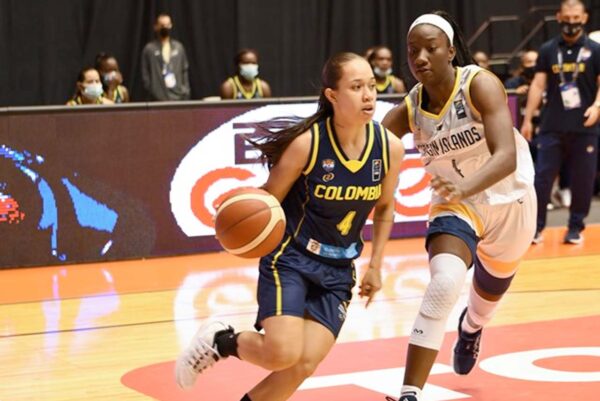 COLOMBIA VS ISLAS VIRGENES FIBA AMERICUP FEMENINA