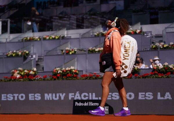 NAOMI OSAKA SE MARCHA