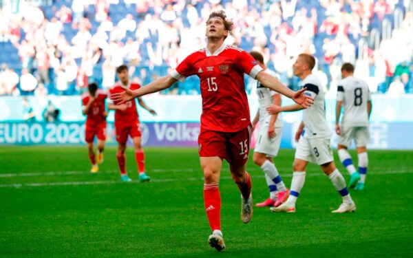 RUSIA CELEBRA GOL VS FINLANDIA