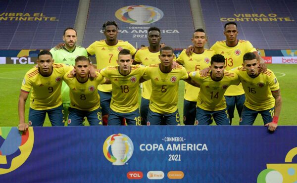 EQUIPO COLOMBIA VS URUGUAY COPA AMERICA FCF