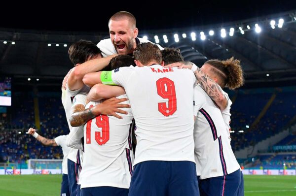 INGLATERRA CELEBRA EURO 2020 CUARTOS