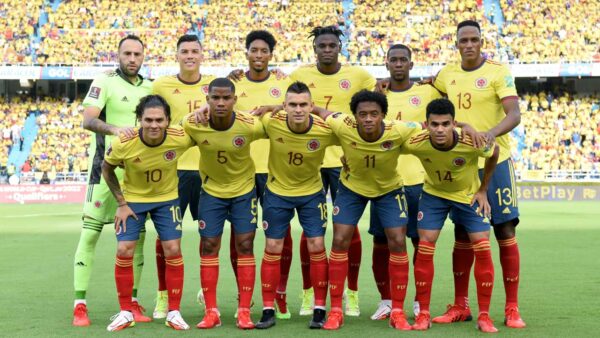 EQUIPO COLOMBIA VS ECUADOR 2021