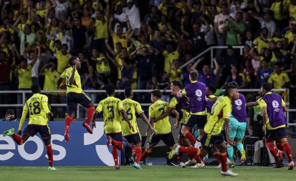 COLOMBIA CLASIFICA SUDAMERICANO SUB 20 2023