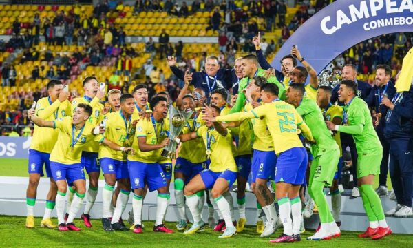 BRASIL CAMPEON SUDAMERICANO SUB 20