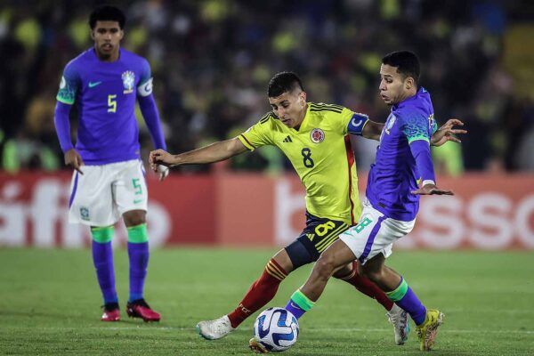 COLOMBIA VS BRASIL SUB 20 FINALES