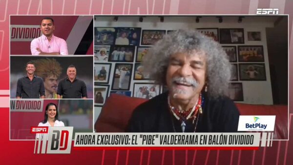 PIBE VALDERRAMA EN BALON DIVIDIDO