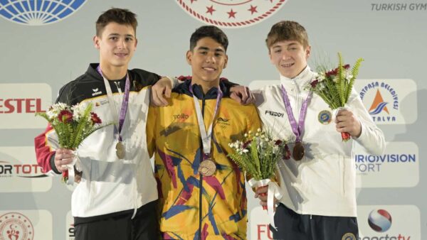 ANGEL BARAJAS CAMPEON MUNDIAL GIMNASIA MINDEPORTE