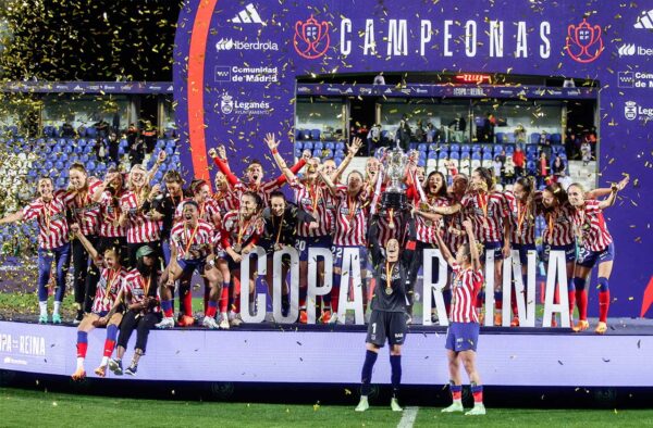 ATLETI FEMENINO CAMPEON COPA DE LA REINA 2023