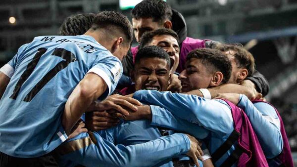 CELEBRACION SELECCION URUGUAY