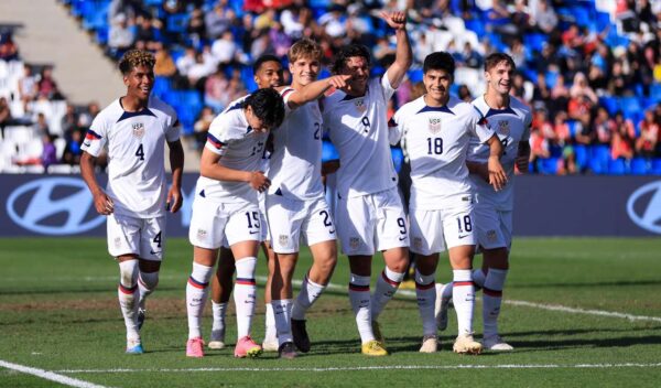 ESTADOS UNIDOS SUB20 CELEBRACION