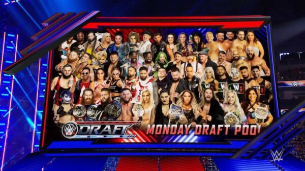 WWE DRAFT MONDAY NIGHT RAW