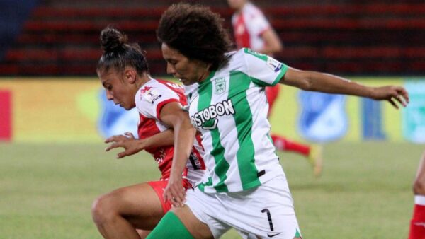 ATLETICO NACIONAL-SANTA FE SEMIFINAL LIGA FEMENINA IDA