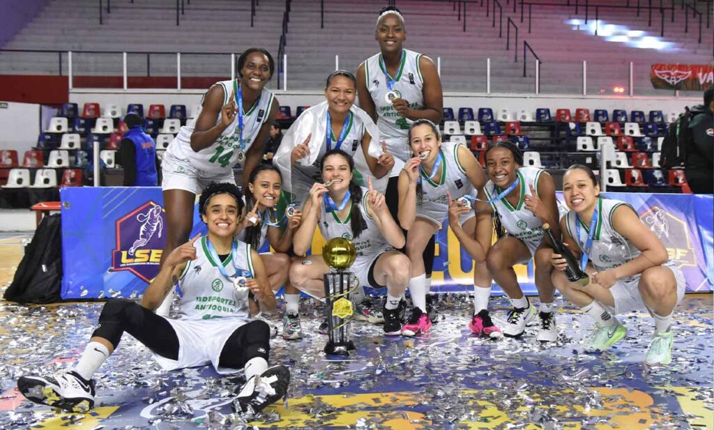 Indeportes Antioquia Conquistó El Título De La Liga Sudamericana Femenina De Baloncesto 6850