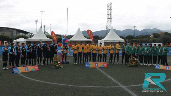 PREMIACION FUTBOL PARA CIEGOS JUEGOS PARAPANAMERICANOS JUVENILES