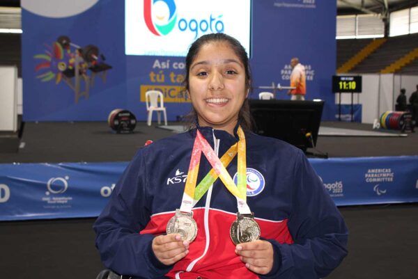 SAYEN CORTES PARA POWERLIFING CHILE PARAPANAMERICANOS JUVENILES