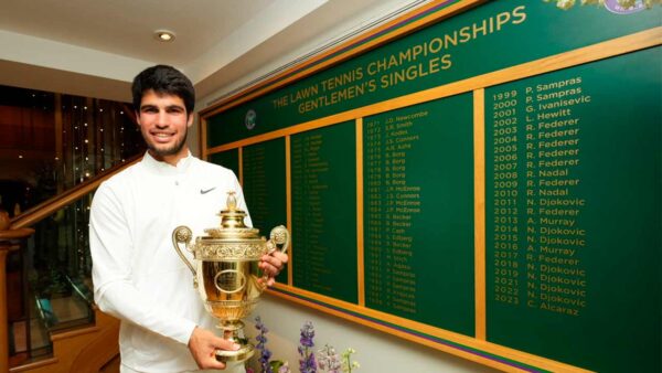 CARLOS ALCARAZ - CAMPEÓN WIMBLEDON