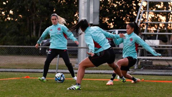 COLOMBIA ENTRENO COPA MUNDIAL FEMENINA 2023