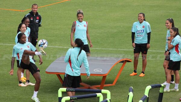 ENTRENAMIENTO SELECCION COLOMBIA FEMENINA JULIO 23