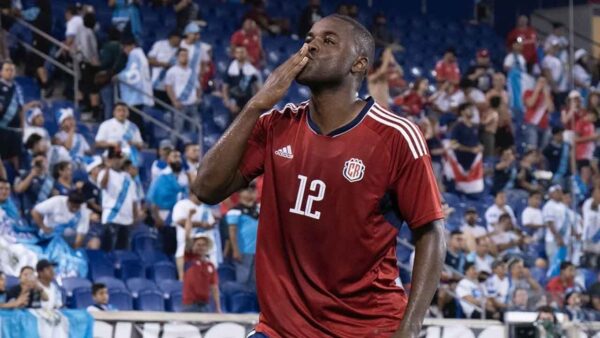 JOEL CAMPBELL CELEBRA COSTA RICA COPA ORO 2023