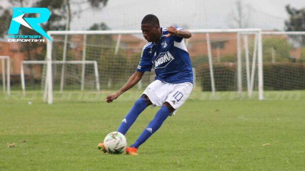 KEVIN CORTES MILLONARIOS SUB 20 SUPERCOPA JUVENIL FCF