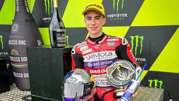 DAVID ALONSO GANA MOTO3 SILVERSTONE