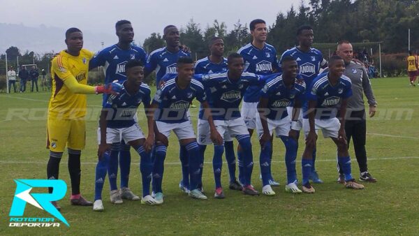 EQUIPO MILLONARIOS-TOLIMA SUPERCOPA JUVENIL SUB20