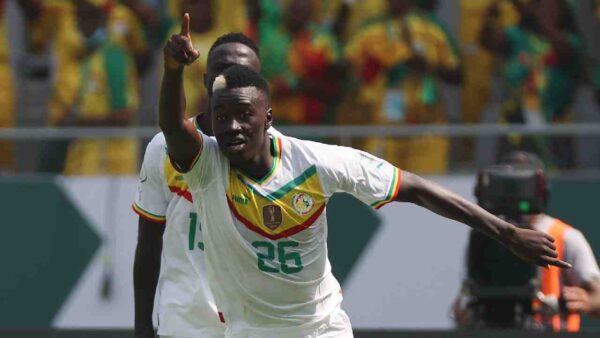 FESTEJO DE SENEGAL EN LA COPA DE AFRICA 2023