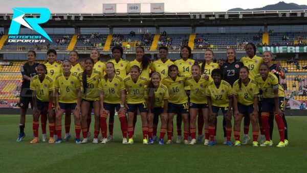 EQUIPO SELECCION COLOMBIA FEMENINA SUB-20