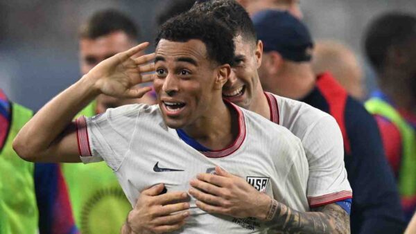 FESTEJO DE USA EN LA CONCACAF NATIONS LEAGUE 2024