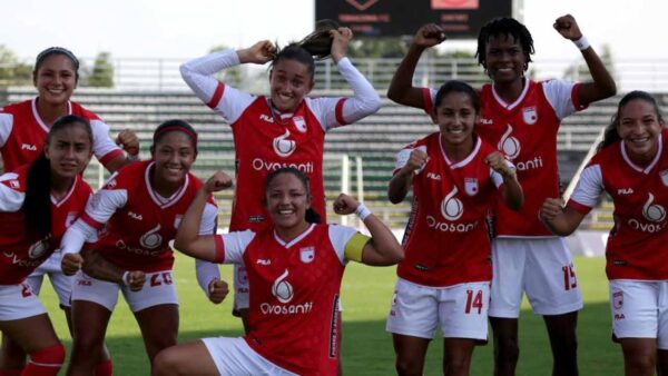 SANTA FE CELEBRA VS INTERNACIONAL FC LIGA FEMENINA