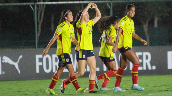 SELECCIÓN COLOMBIA FEMENINA CELEBRACIÓN