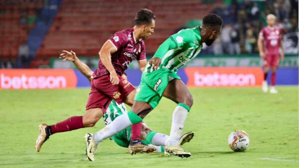 ATLETICO NACIONAL VS DEPORTES TOLIMA LIGA DIMAYOR