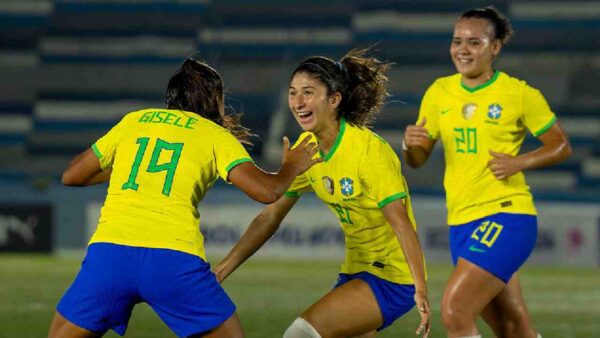 CELEBRACIÓN DE BRASIL EN EL SUDAMERICANO SUB 20