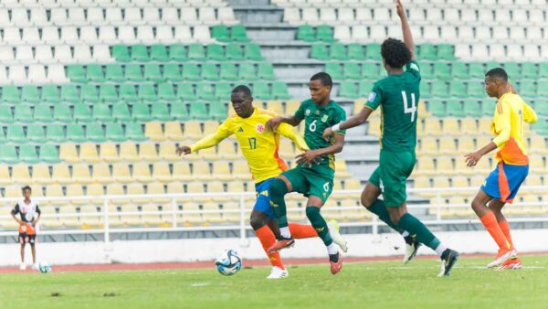 COLOMBIA-SUDAFRICA AMISTOSO SUB17 22 ABRIL