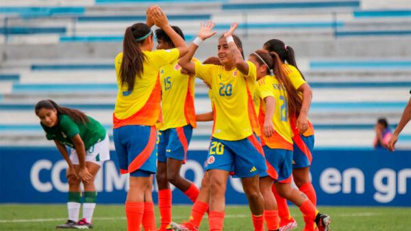 SELECCIÓN COLOMBIA SUB 20 CELEBRACIÓN