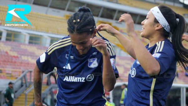 KENA ROMERO CELEBRA MILLONARIOS LIGA FEMENINA