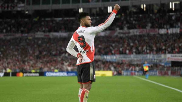 MIGUEL ÁNGEL BORJA CON RIVER PLATE EN COPA LIBERTADORES