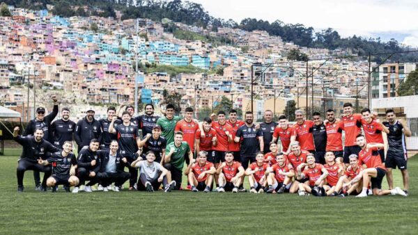 PALESTINO ENTRENA EN BOGOTA 2024