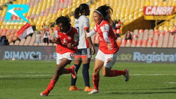 SANTA FE CELEBRA GOL VS ALIANZA FC LIGA FEMENINA